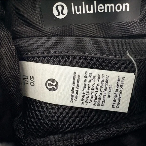 Lululemon Everywhere Belt Bag Nano Glitter Dark Silver NWT - Picture 6 of 10